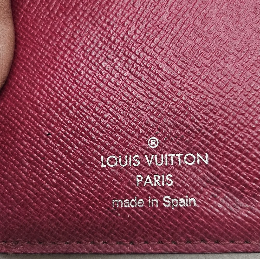 Louis Vuitton Brown Monogram and Pink Epi Leather Continental Wallet